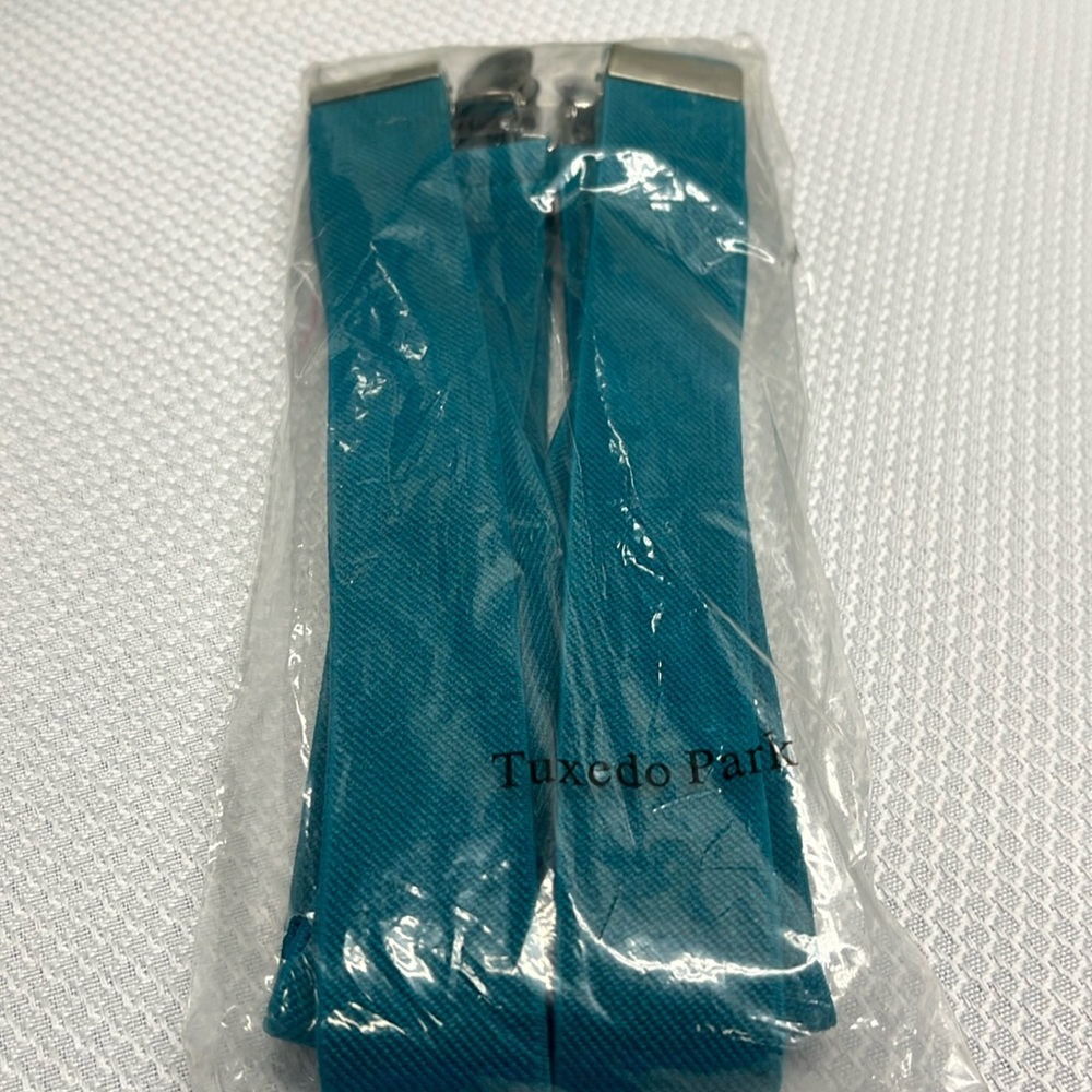 Tuxedo Park Suspenders. 1 inch wide, adjustable from 26 inch to 42 inch.